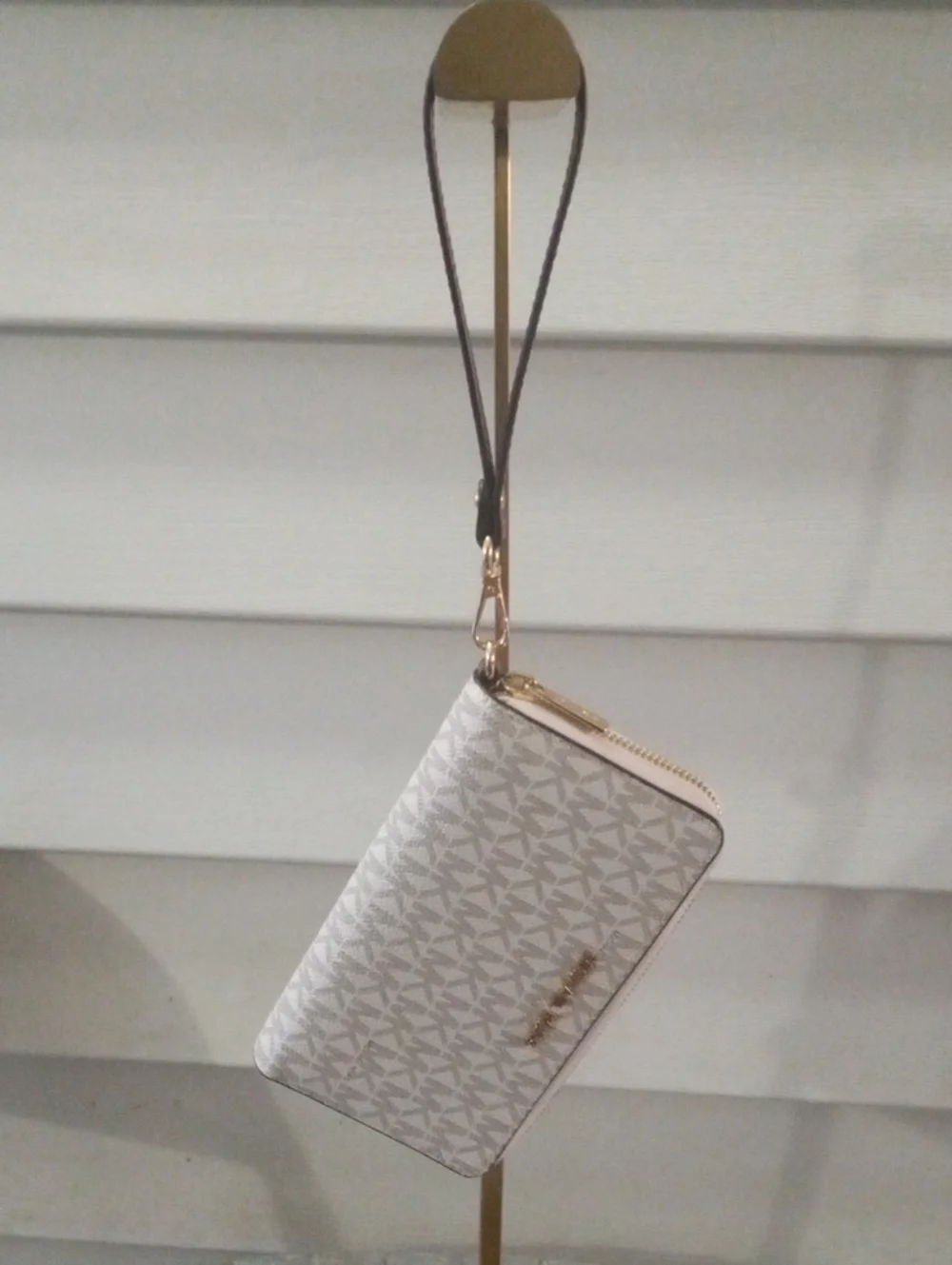 Michael Kors Monogram Jet Set Wallet NWT